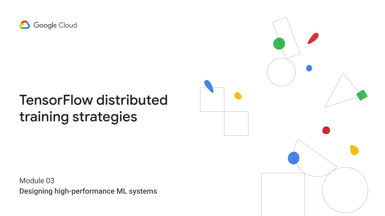 1/10 TensorFlow distributed training strategies