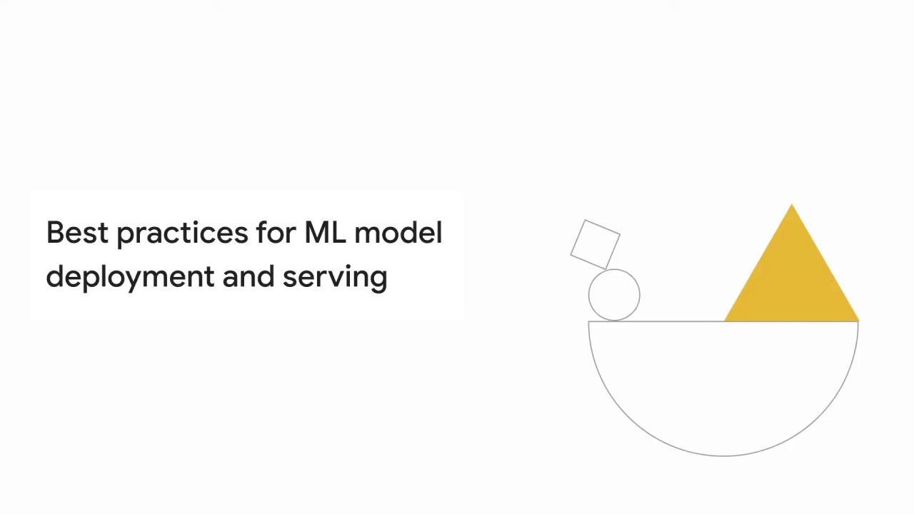 1/7 Best practices for model deployment and serving