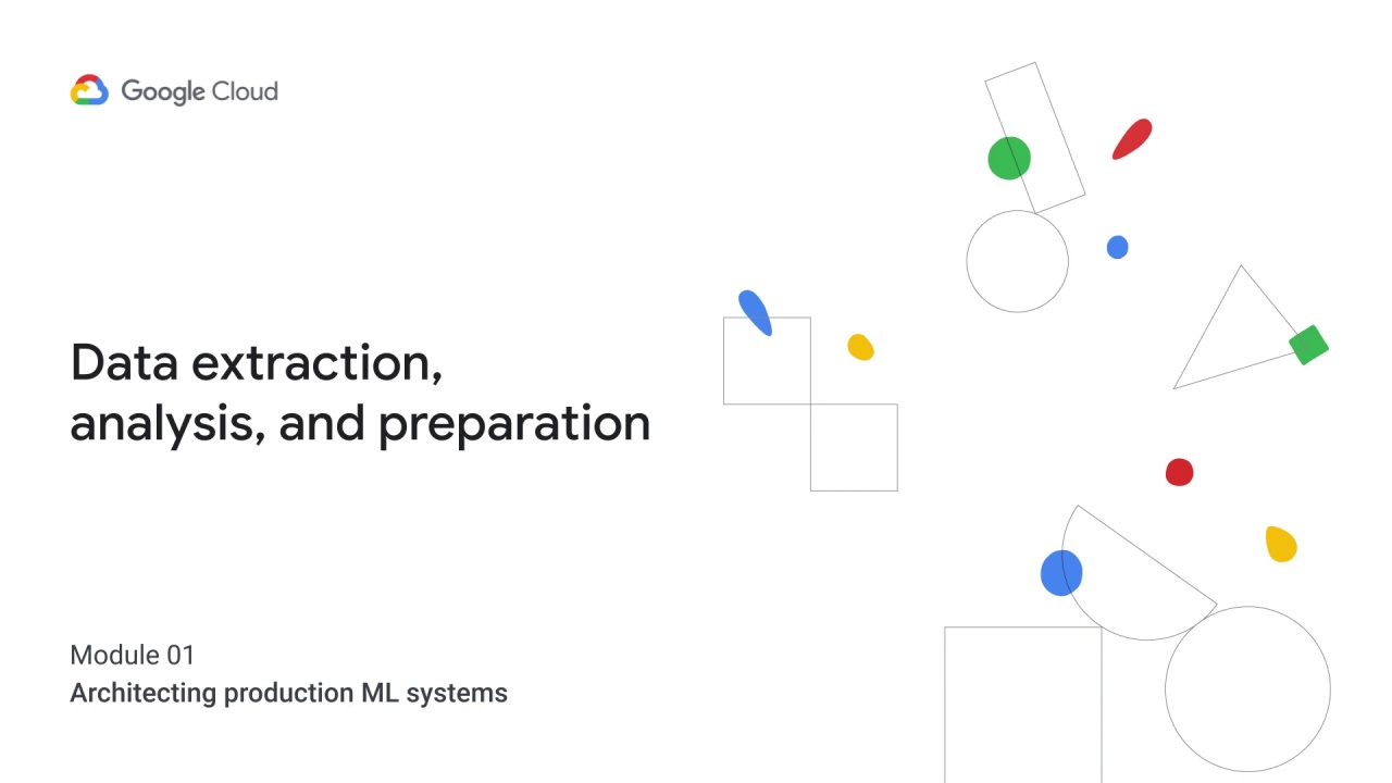 1/46 Data extraction, analysis, and preparation