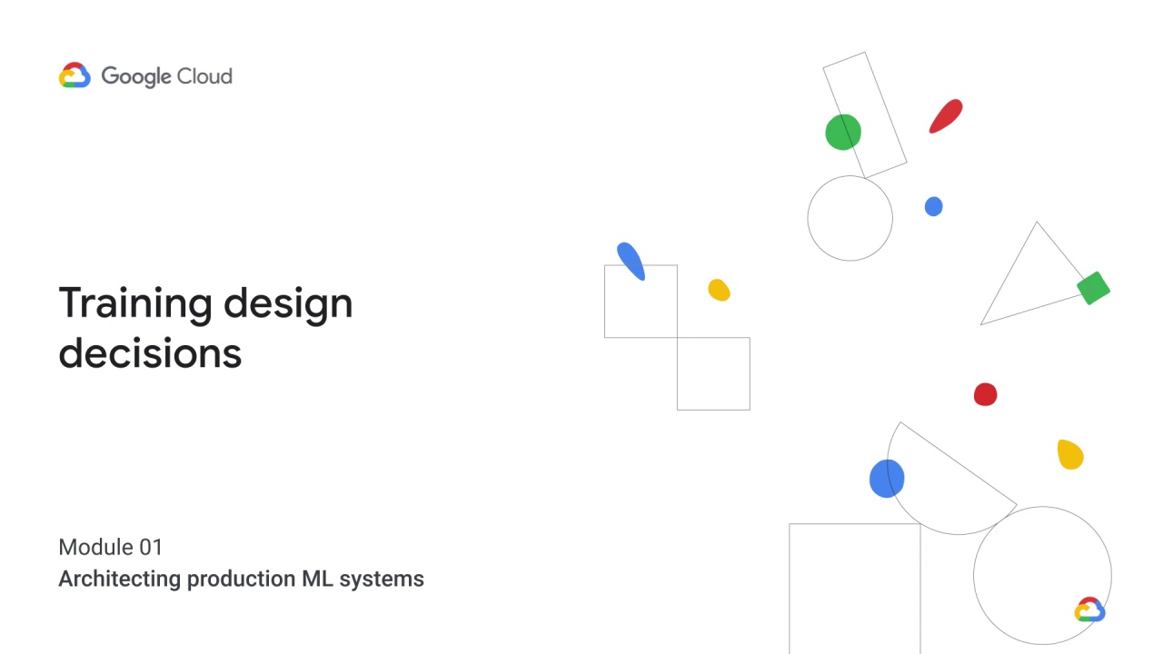 1/51 Training design decisions