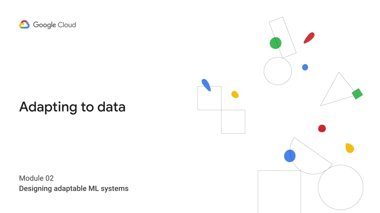 1/32 Adapting to data