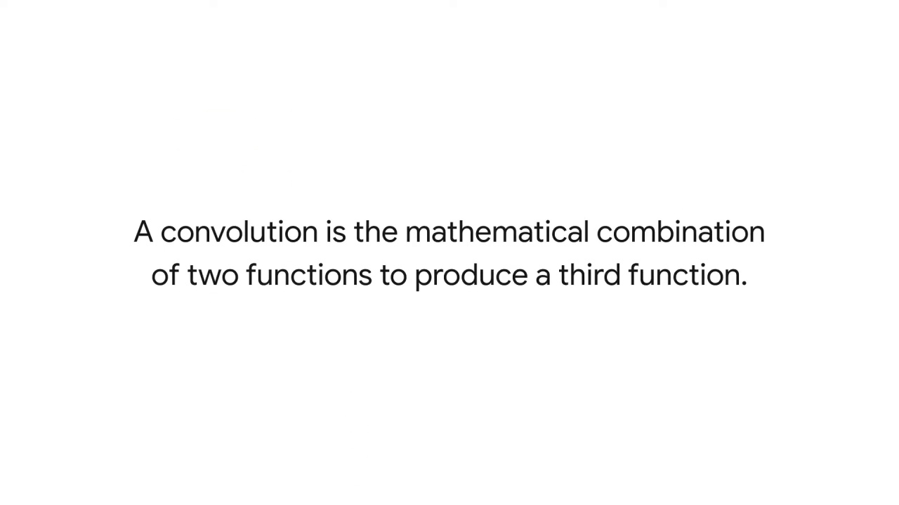 2/60 Understanding Convolutions