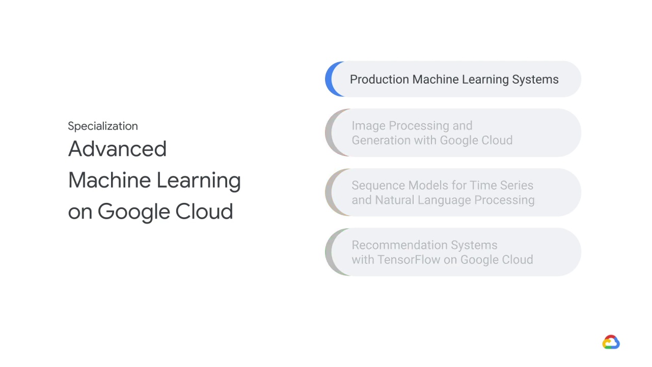 3/6 Advanced Machine Learning on Google Cloud