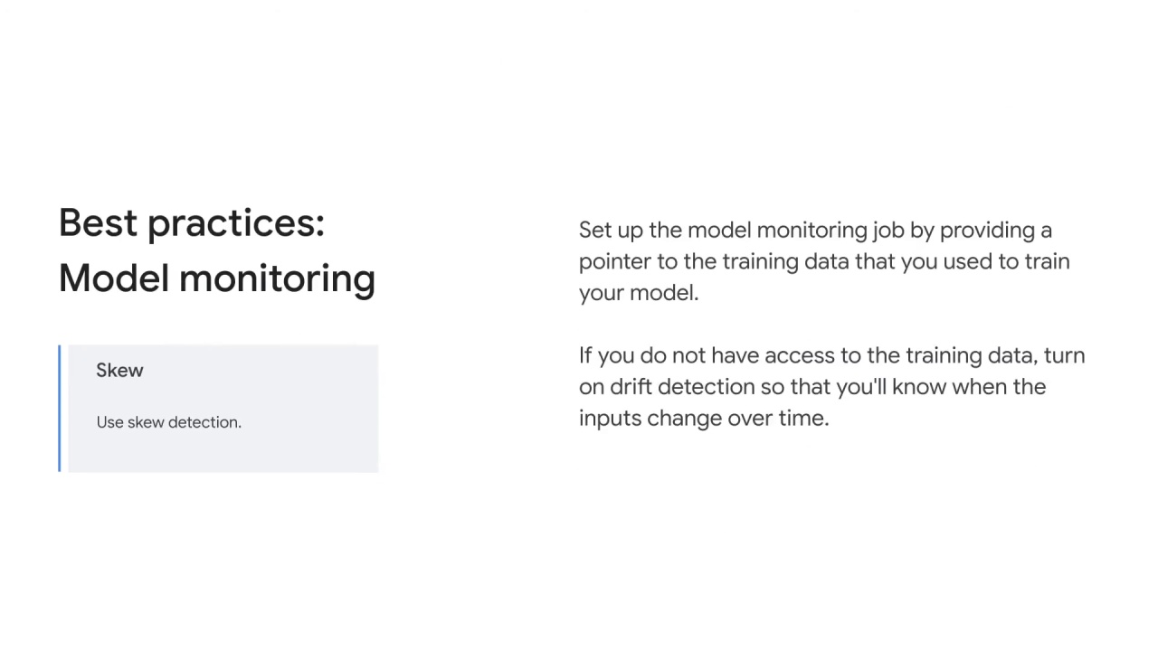 2/5 Best practices for model monitoring