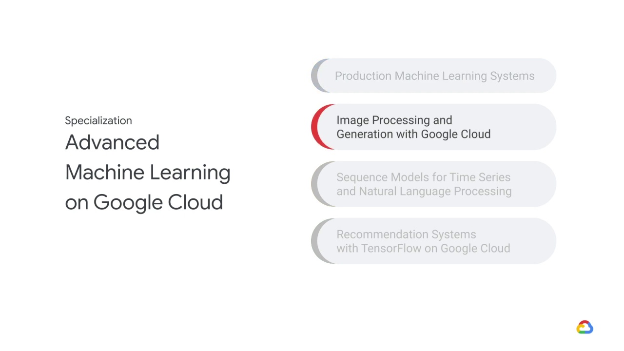 4/6 Advanced Machine Learning on Google Cloud