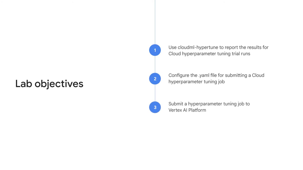 5/5 Lab intro: Vertex Vizier Hyperparameter Tuning