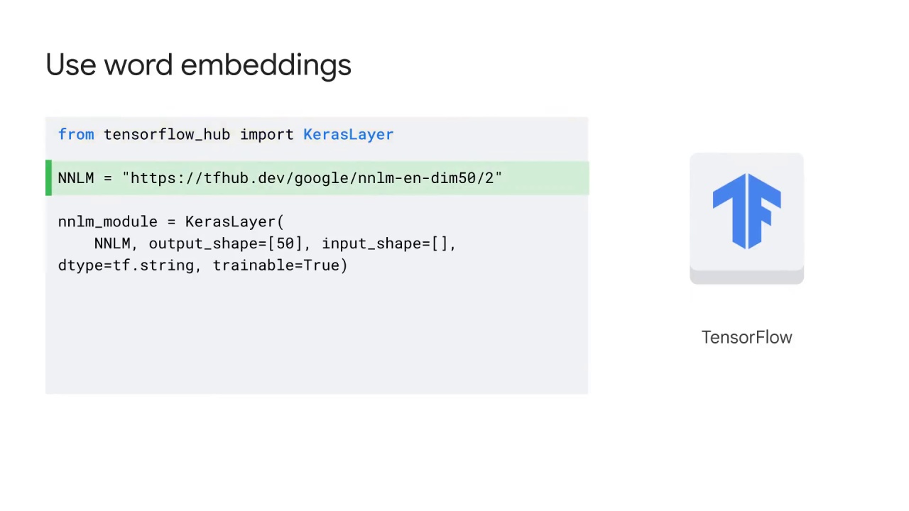 7/12 Transfer learning and reusable embeddings