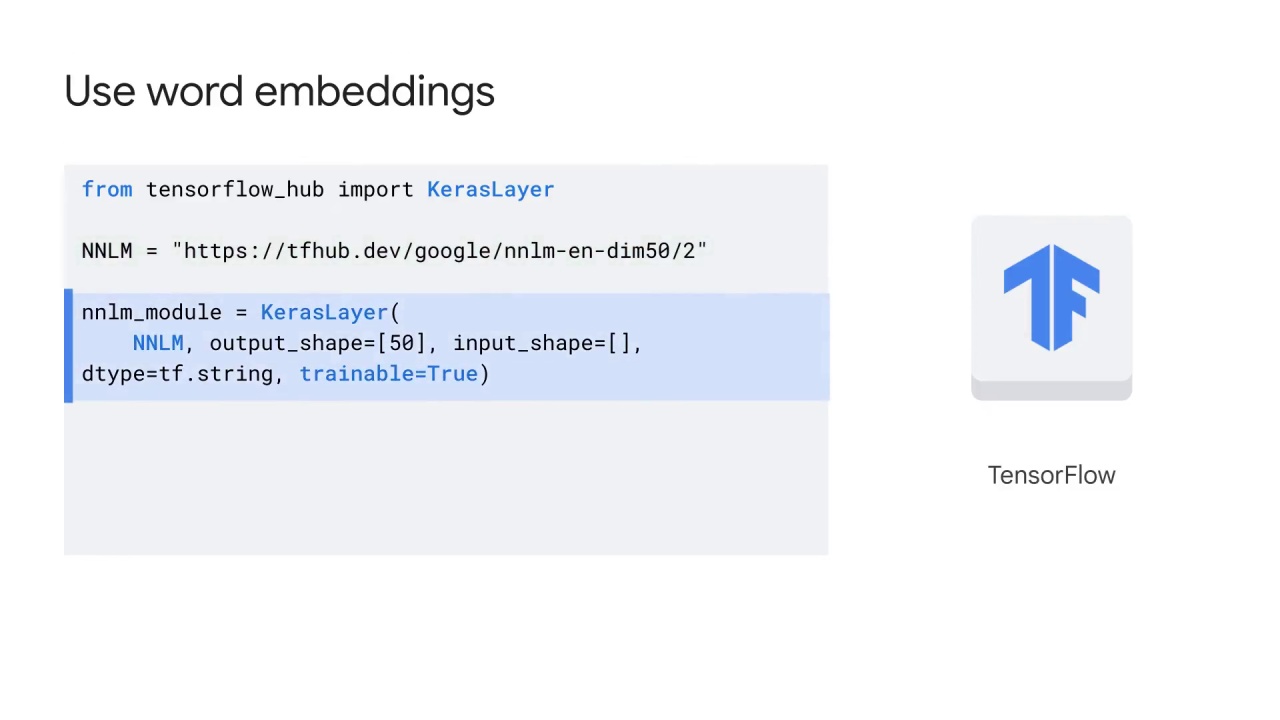 8/12 Transfer learning and reusable embeddings