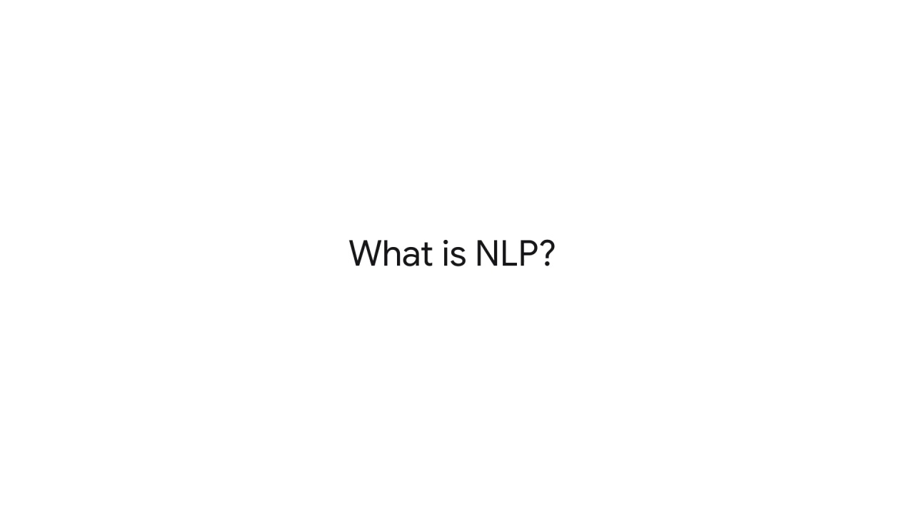 9/40 What is NLP?