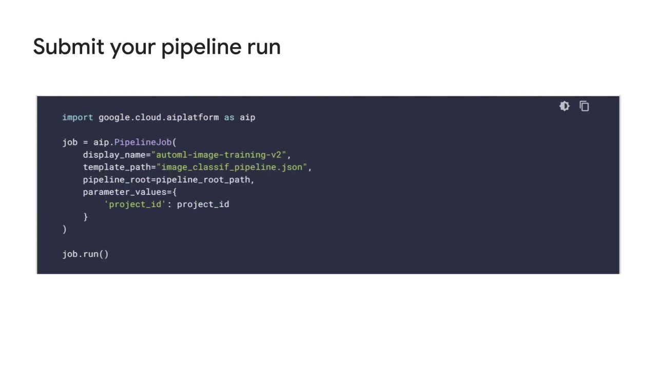 11/11 Prediction using Vertex AI pipelines