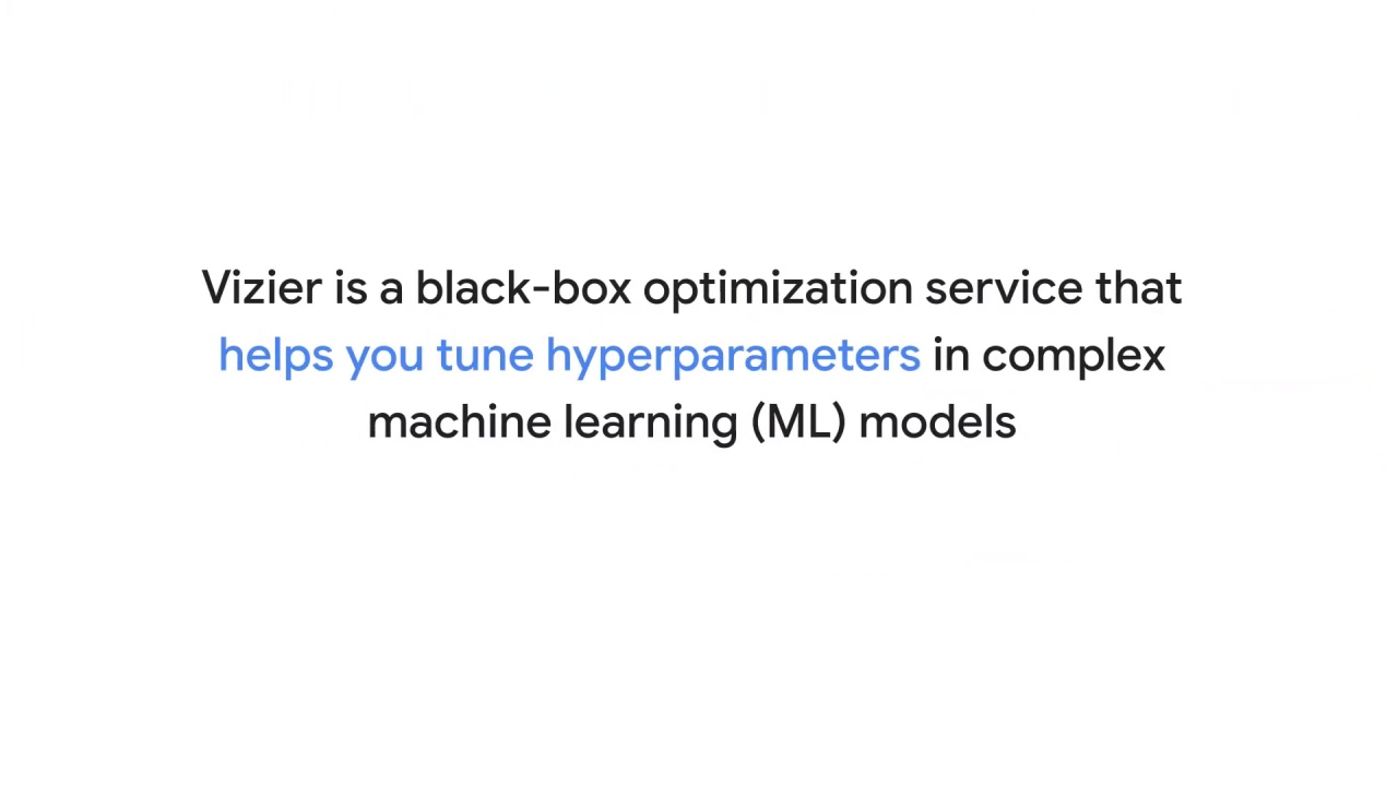 12/89 Vertex AI Vizier hyperparameter tuning