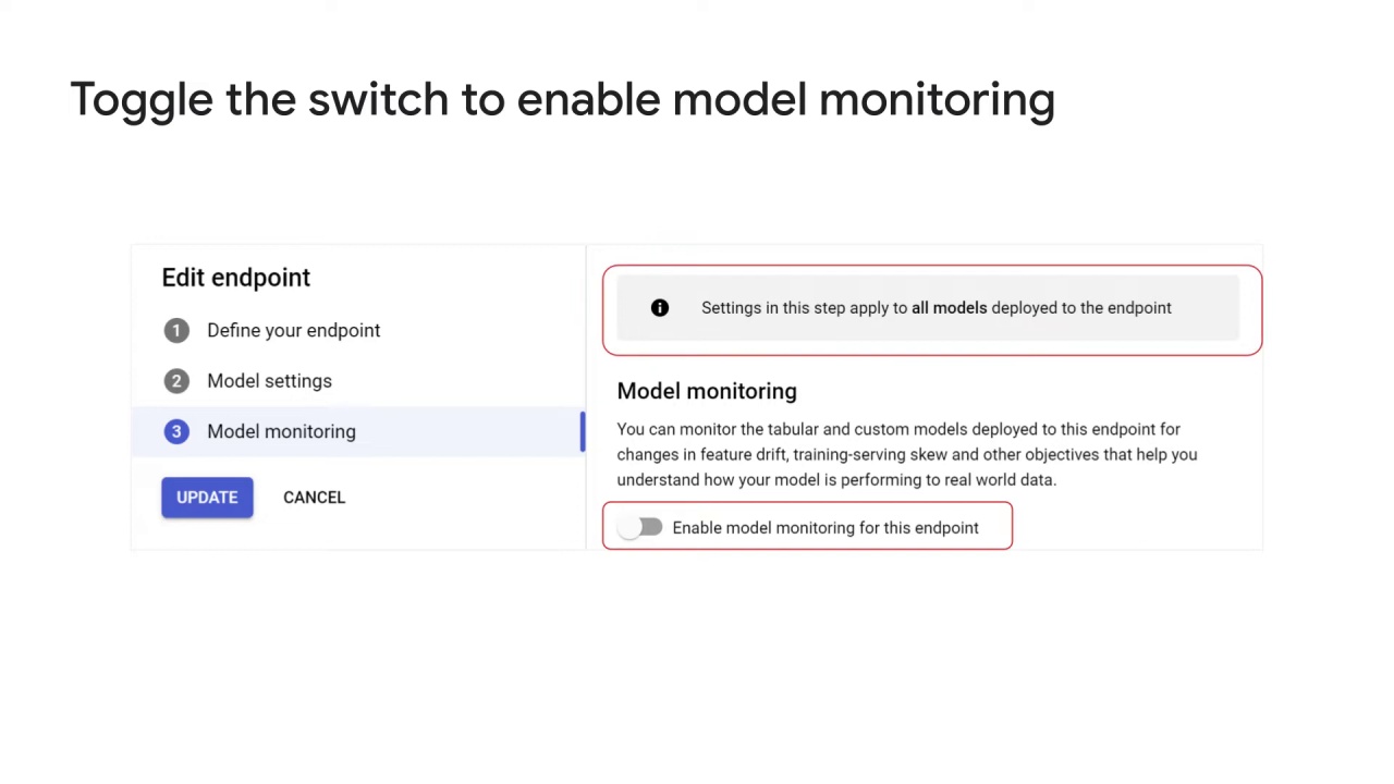 13/38 Model management using Vertex AI