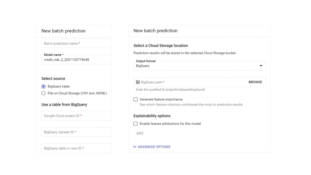 15/21 Predictions using Vertex AI