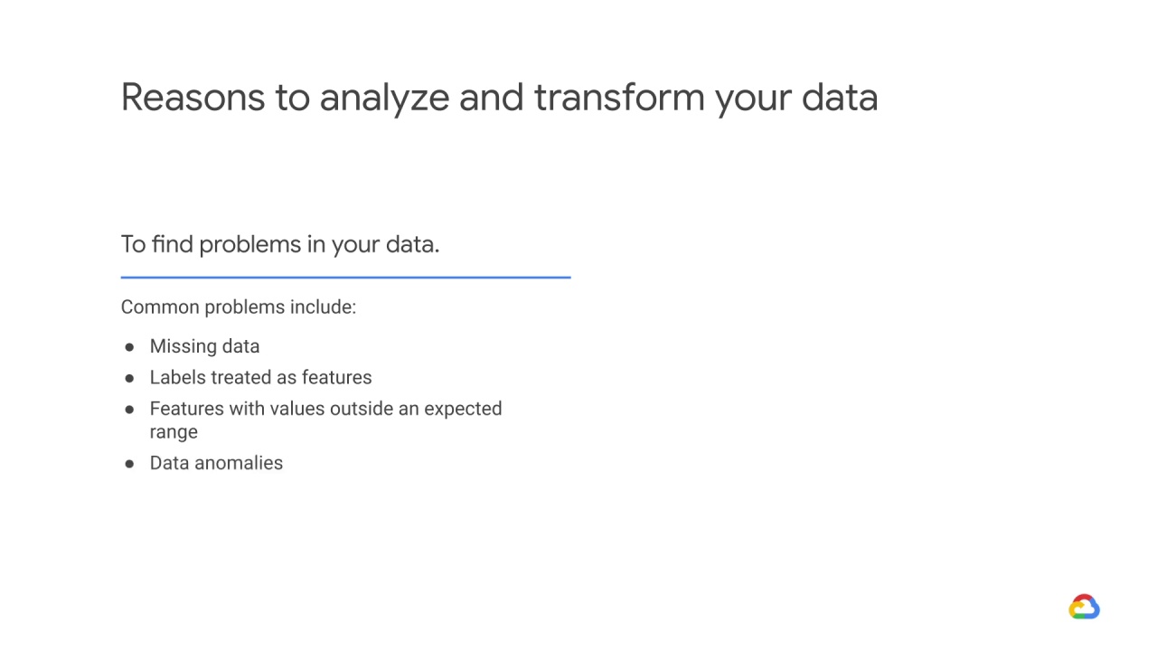 19/39 TensorFlow data validation