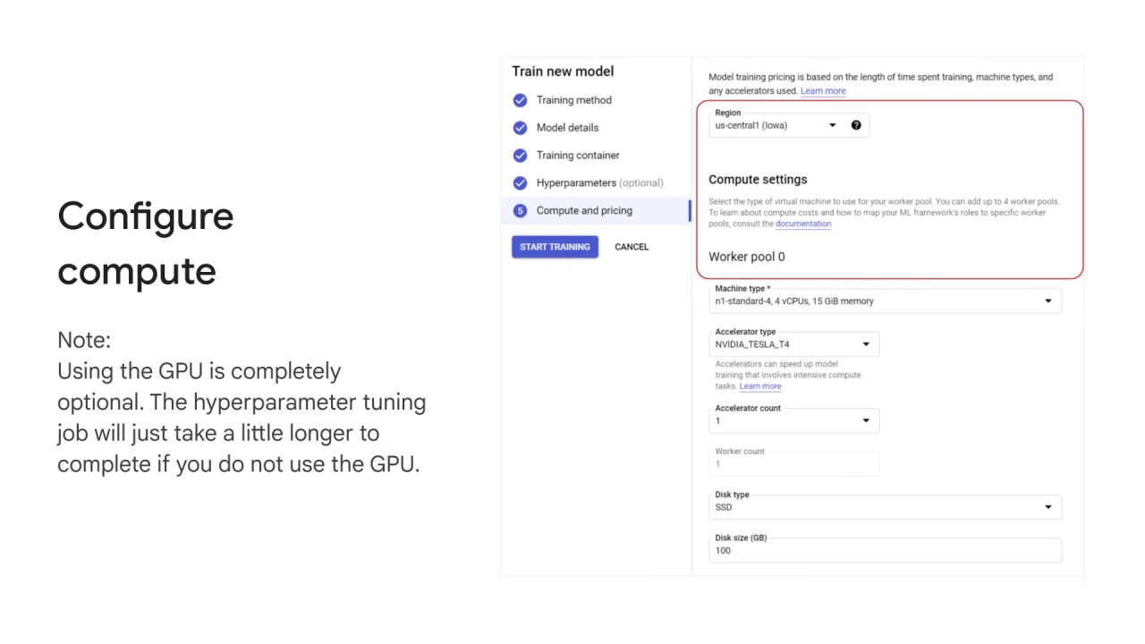 72/89 Vertex AI Vizier hyperparameter tuning