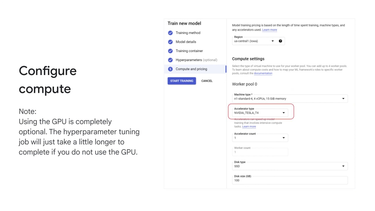 74/89 Vertex AI Vizier hyperparameter tuning