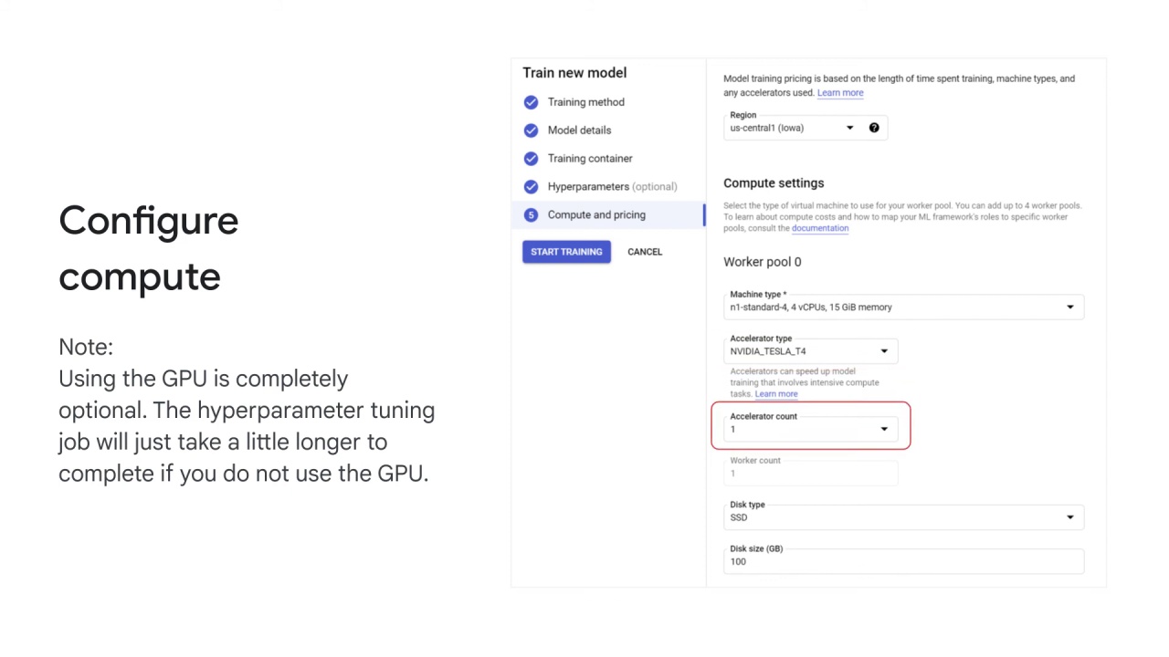 75/89 Vertex AI Vizier hyperparameter tuning